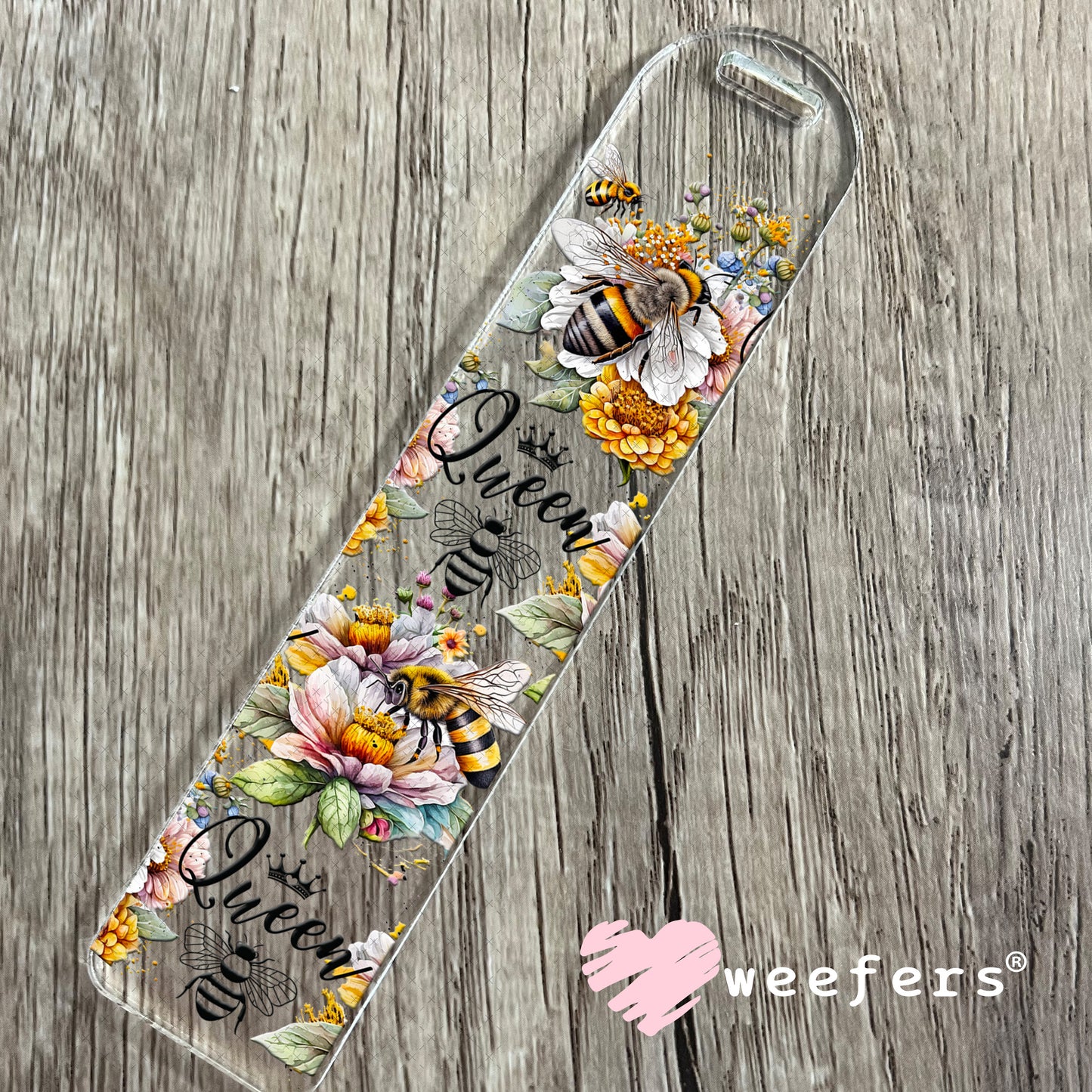 UV DTF Cup Wrap – Queen Bee Bookmark Weefers