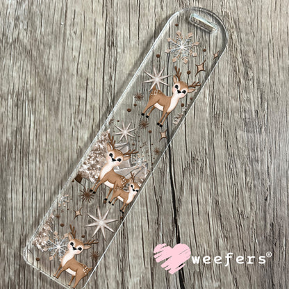 Reindeer Christmas Dreams UV DTF Bookmark Decal - Weefers