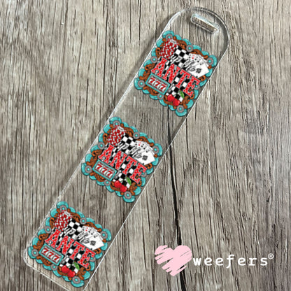 UV DTF Decal - Up the Ante Bookmark Weefers