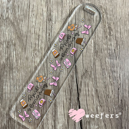 UV DTF Cup Wrap – Beverage Girly Bookmark Weefers