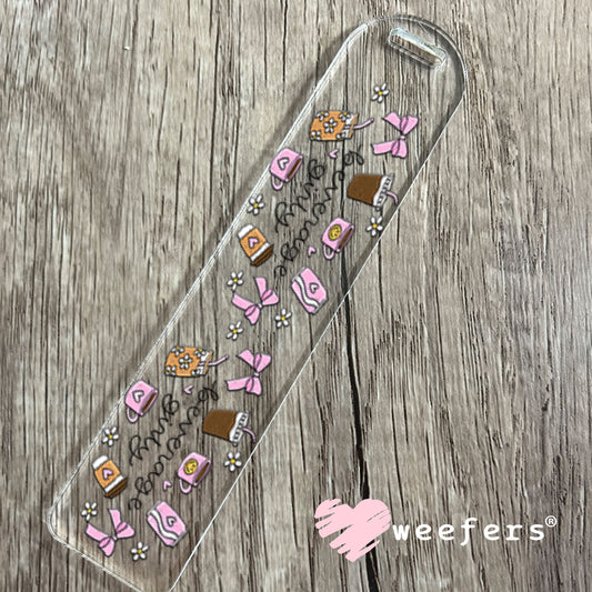 UV DTF Cup Wrap – Beverage Girly Bookmark Weefers
