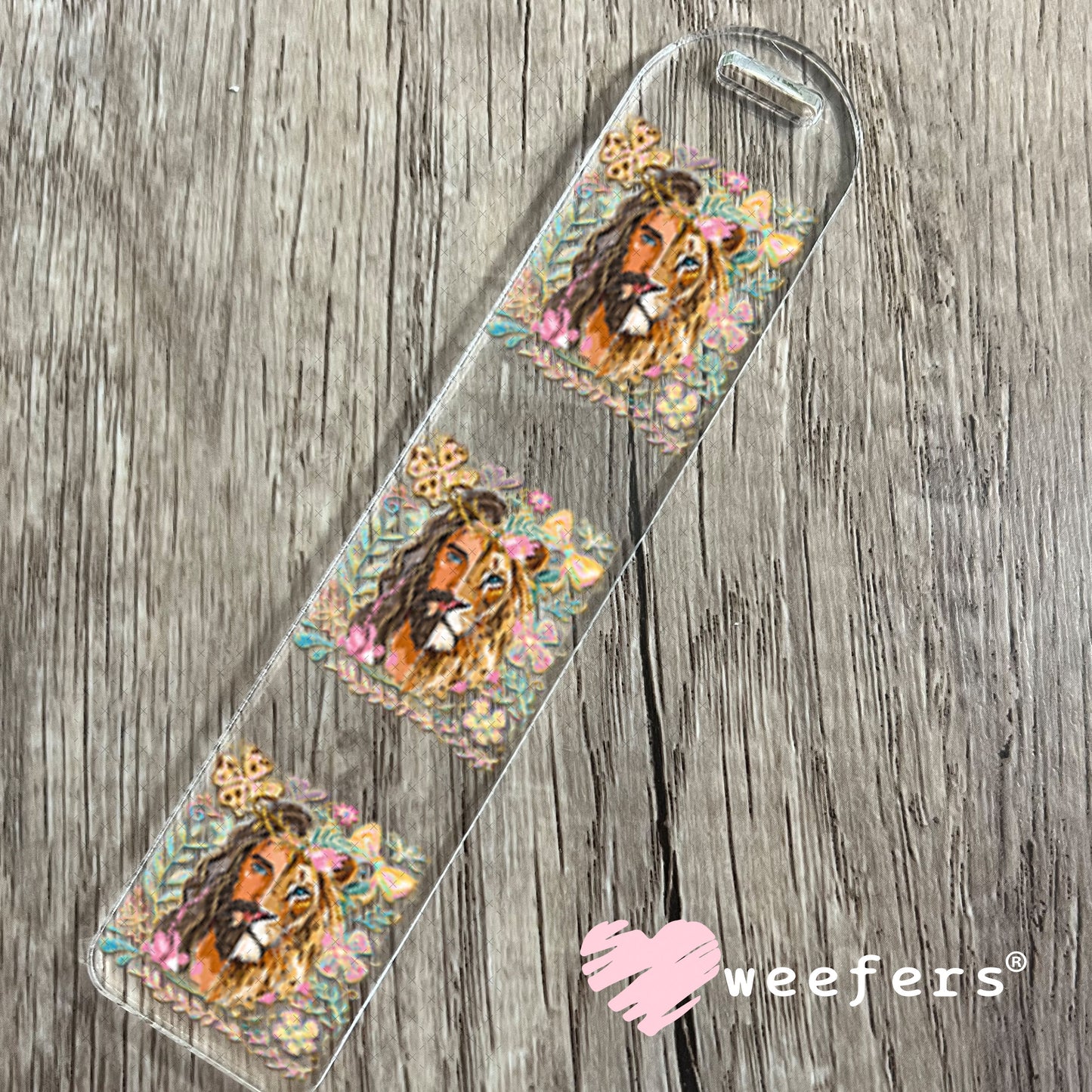 UV DTF Decal - Jesus Lion Bookmark Weefers
