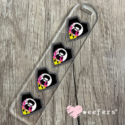 UV DTF Decal - Western Heart Eightball Bookmark Weefers