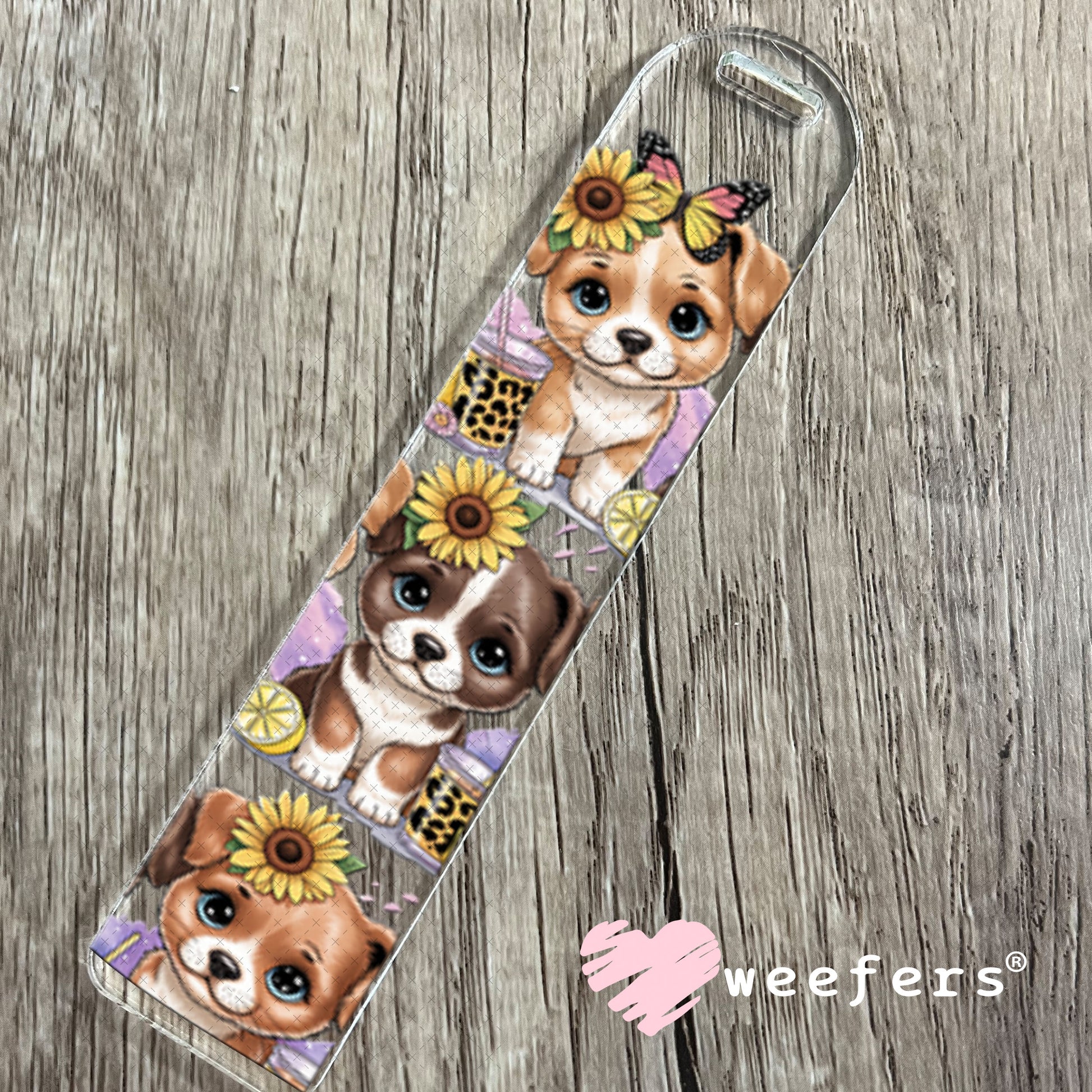UV DTF Cup Wrap – Puppy Dog Friends Bookmark Weefers