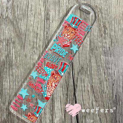 UV DTF Cup Wrap – Freedom USA Bookmark Weefers