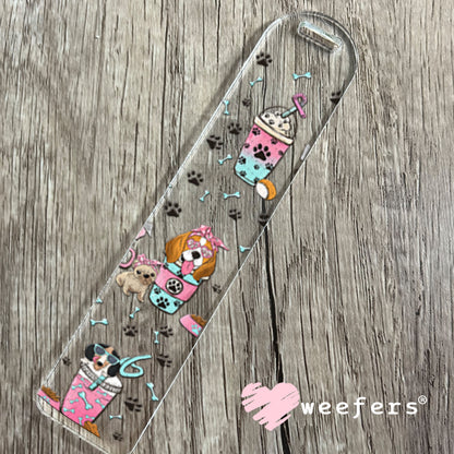 UV DTF Cup Wrap – Dog Mom Coffee Cups Bookmark Weefers