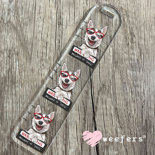 UV DTF Decal - Happy Husky Mug Shot Bookmark Weefers