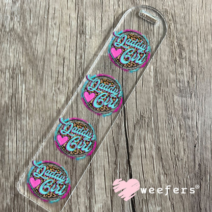 UV DTF Decal - Daddy's Girl Bookmark Weefers