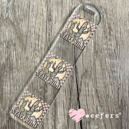 UV DTF Decal - Stay Wild Cactus Bookmark Weefers