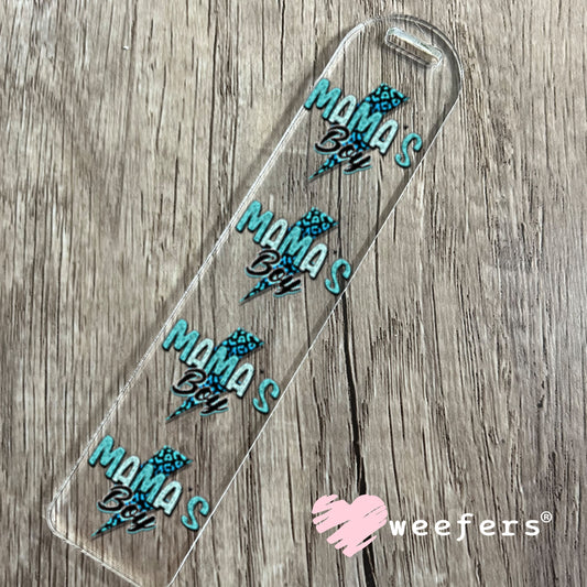 UV DTF Decal - Mama's Boy Bookmark Weefers