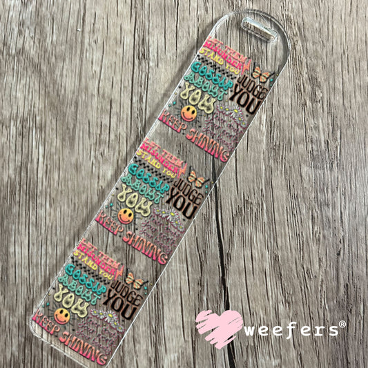 UV DTF Decal - Let Them Misunderstand You Bookmark Weefers