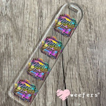 UV DTF Decal - Surviving Motherhood One Cuss Word at a Time Bookmark Weefers