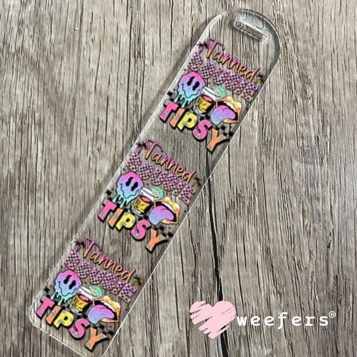 UV DTF Decal - Tanned Bougie Tipsy Bookmark Weefers