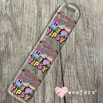 UV DTF Decal - Tanned Bougie Tipsy Bookmark Weefers