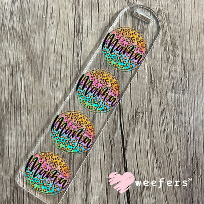 UV DTF Decal - Mama Cheetah Ombre Bookmark Weefers