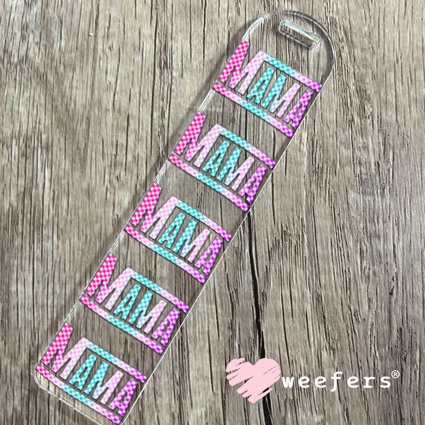 UV DTF Decal - Mama Retro Bookmark Weefers