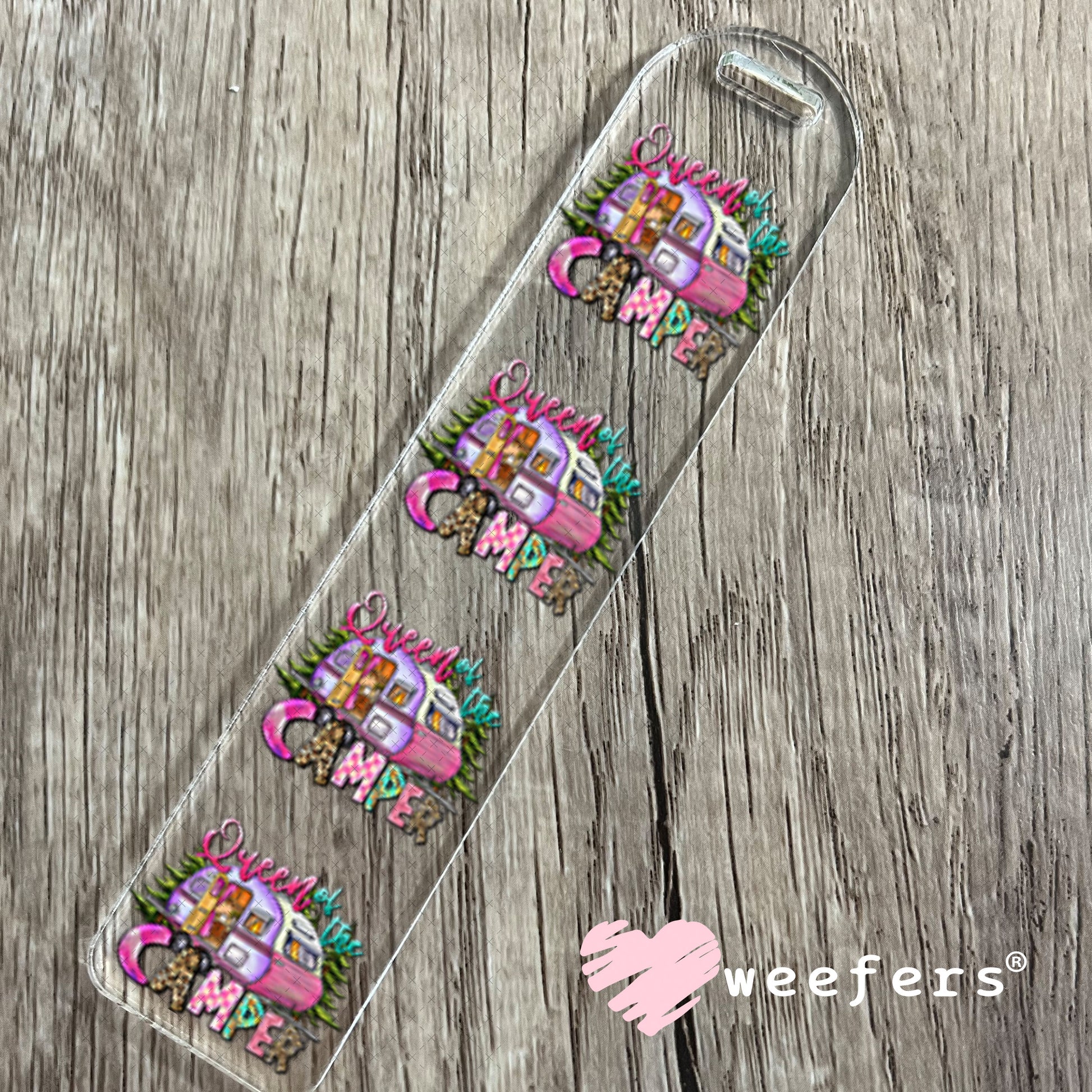 UV DTF Decal - Queen of the Camper Bookmark Weefers