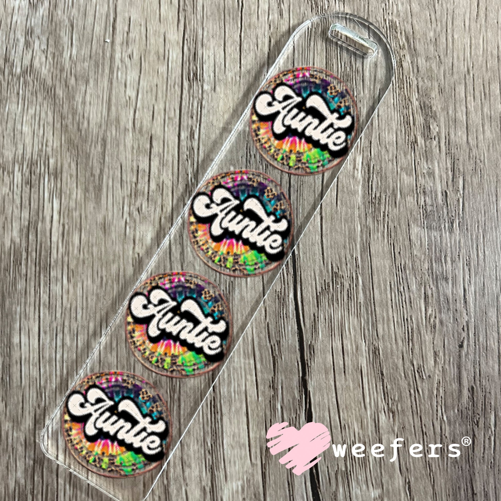 UV DTF Decal - Auntie Bookmark Weefers