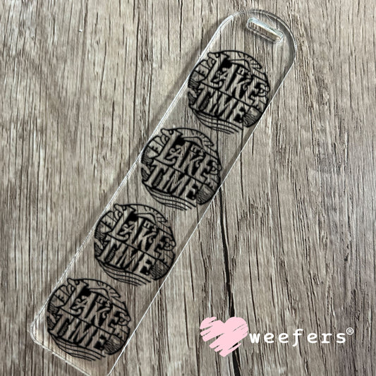 UV DTF Decal - Lake Time Black Bookmark Weefers