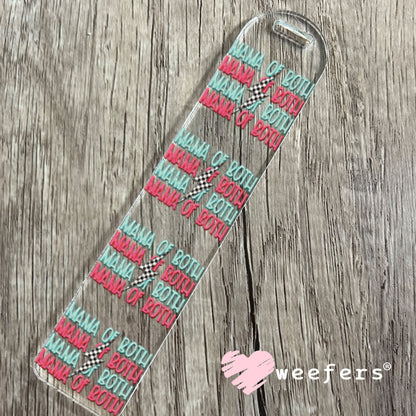 UV DTF Decal - Mama of Both Bookmark Weefers