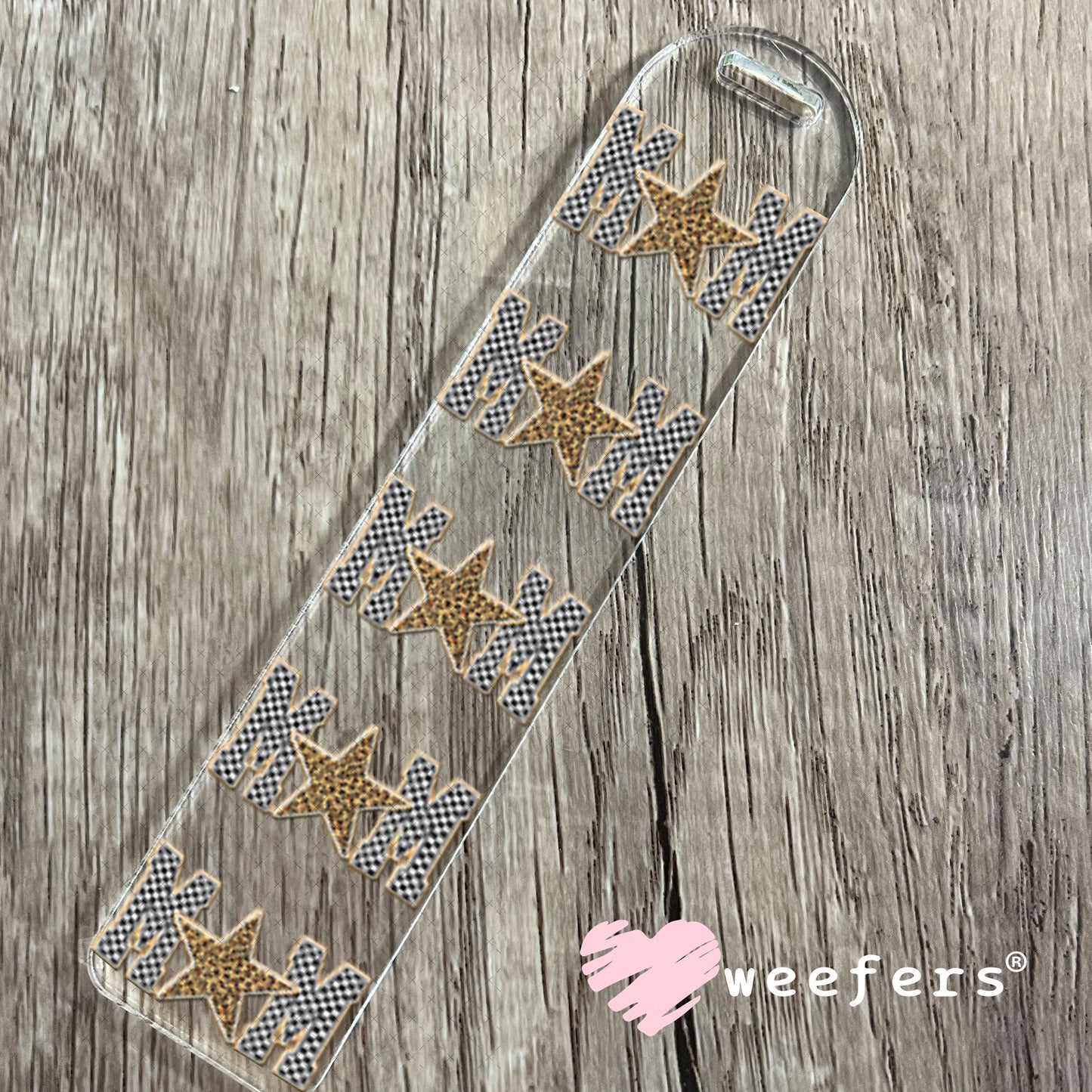 UV DTF Decal - Mom Leopard Star Bookmark Weefers