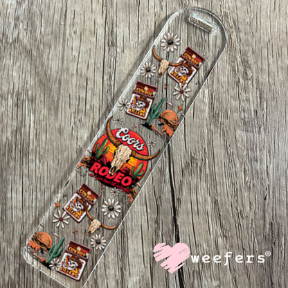 UV DTF Cup Wrap – Cowboy Killers Rodeo Bookmark Weefers