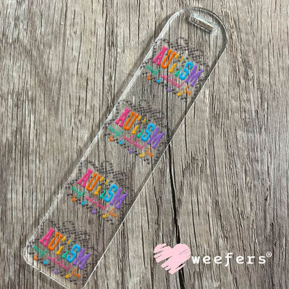 UV DTF Decal - Autism Accept Understand Love Bookmark Weefers