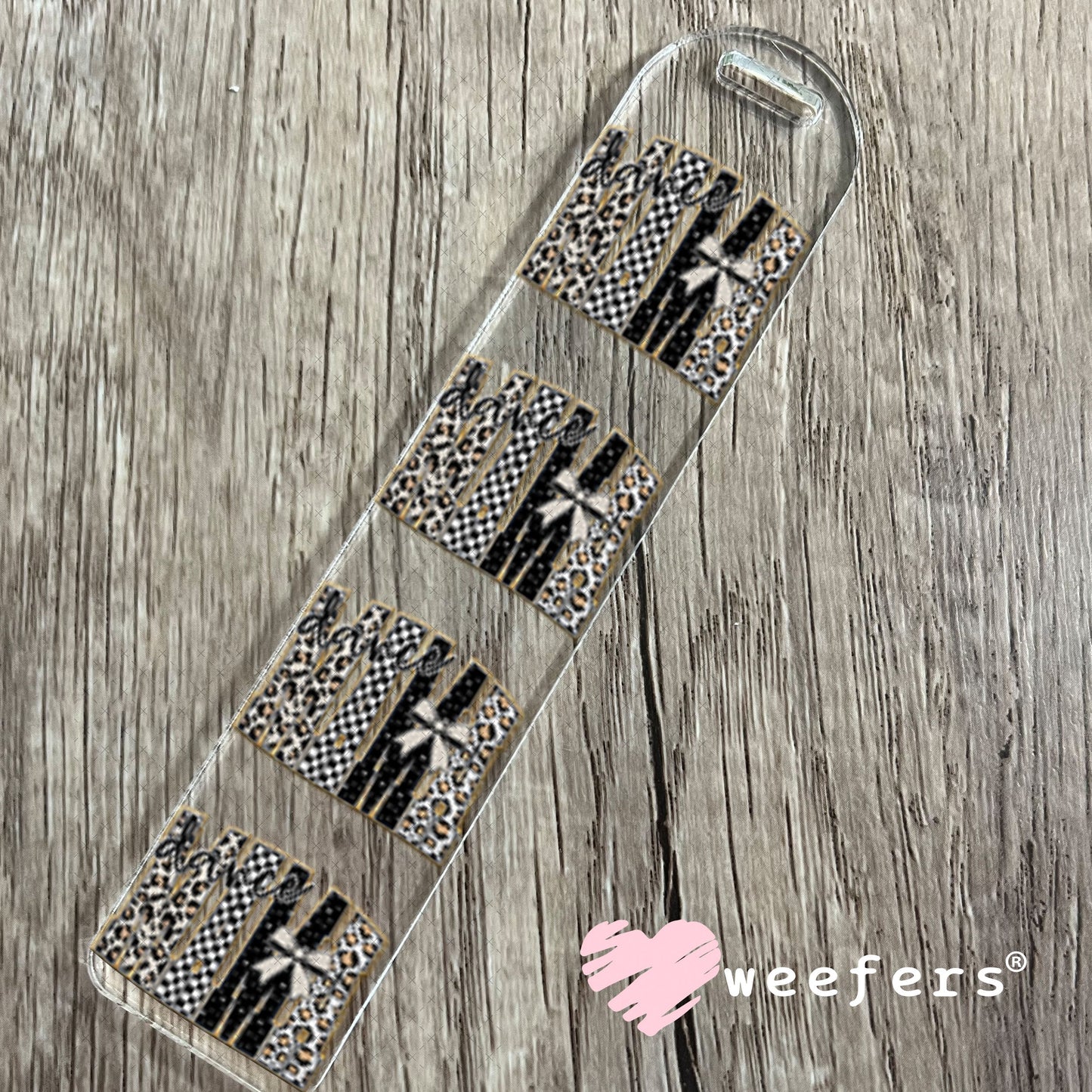 UV DTF Decal - Leopard Dance Mama Bookmark Weefers