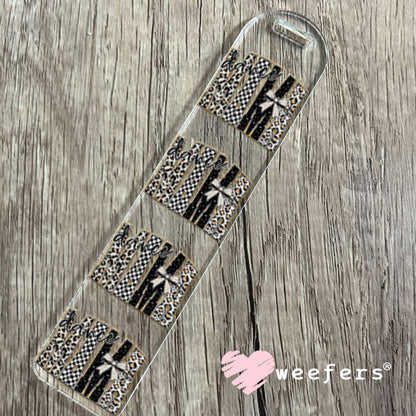 UV DTF Decal - Leopard Dance Mama Bookmark Weefers