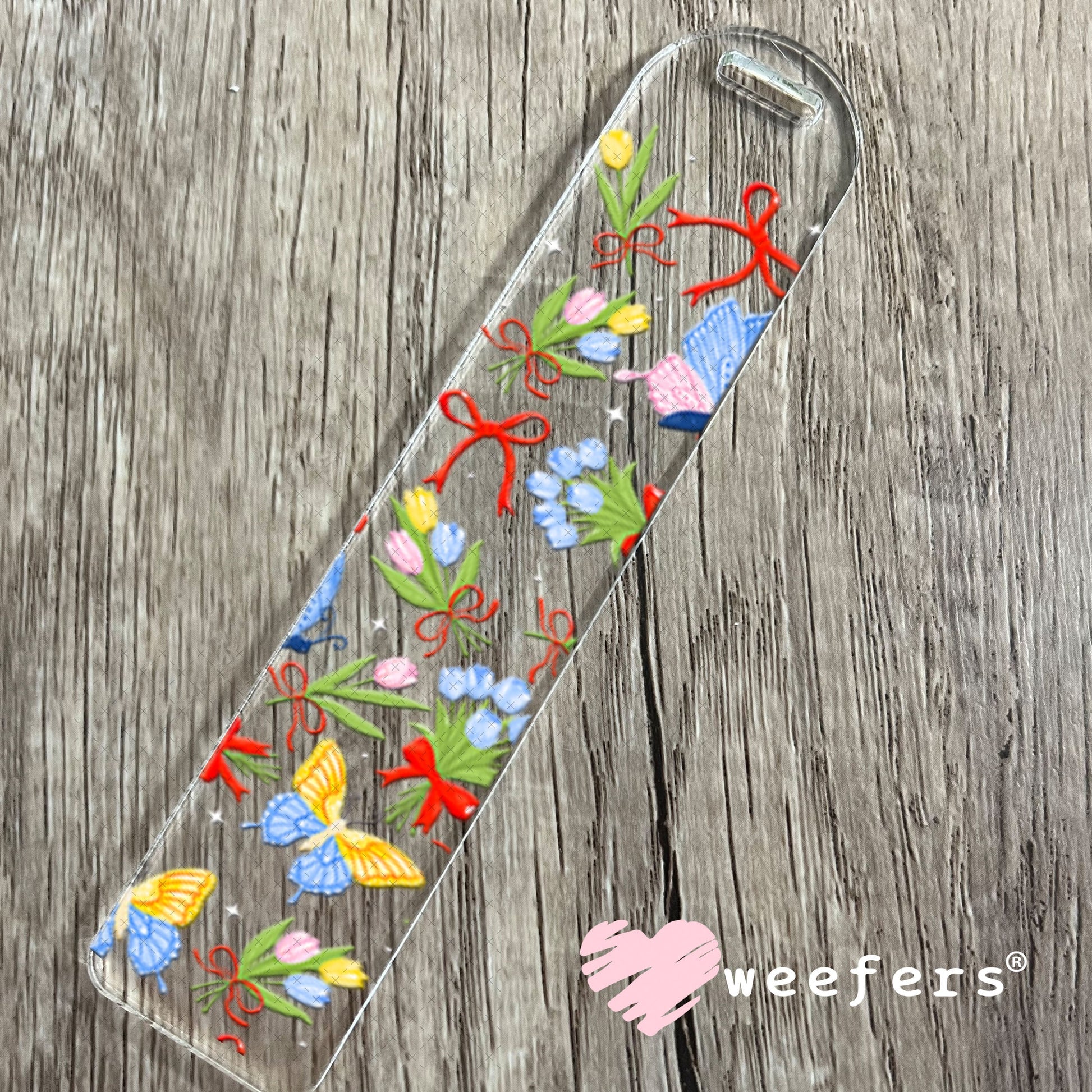 UV DTF Cup Wraps - Bows, Flowers and Butterflies Bookmark Weefers