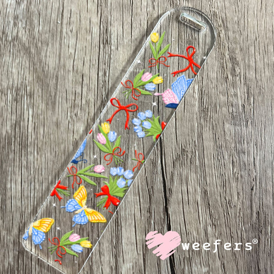 UV DTF Cup Wraps - Bows, Flowers and Butterflies Bookmark Weefers