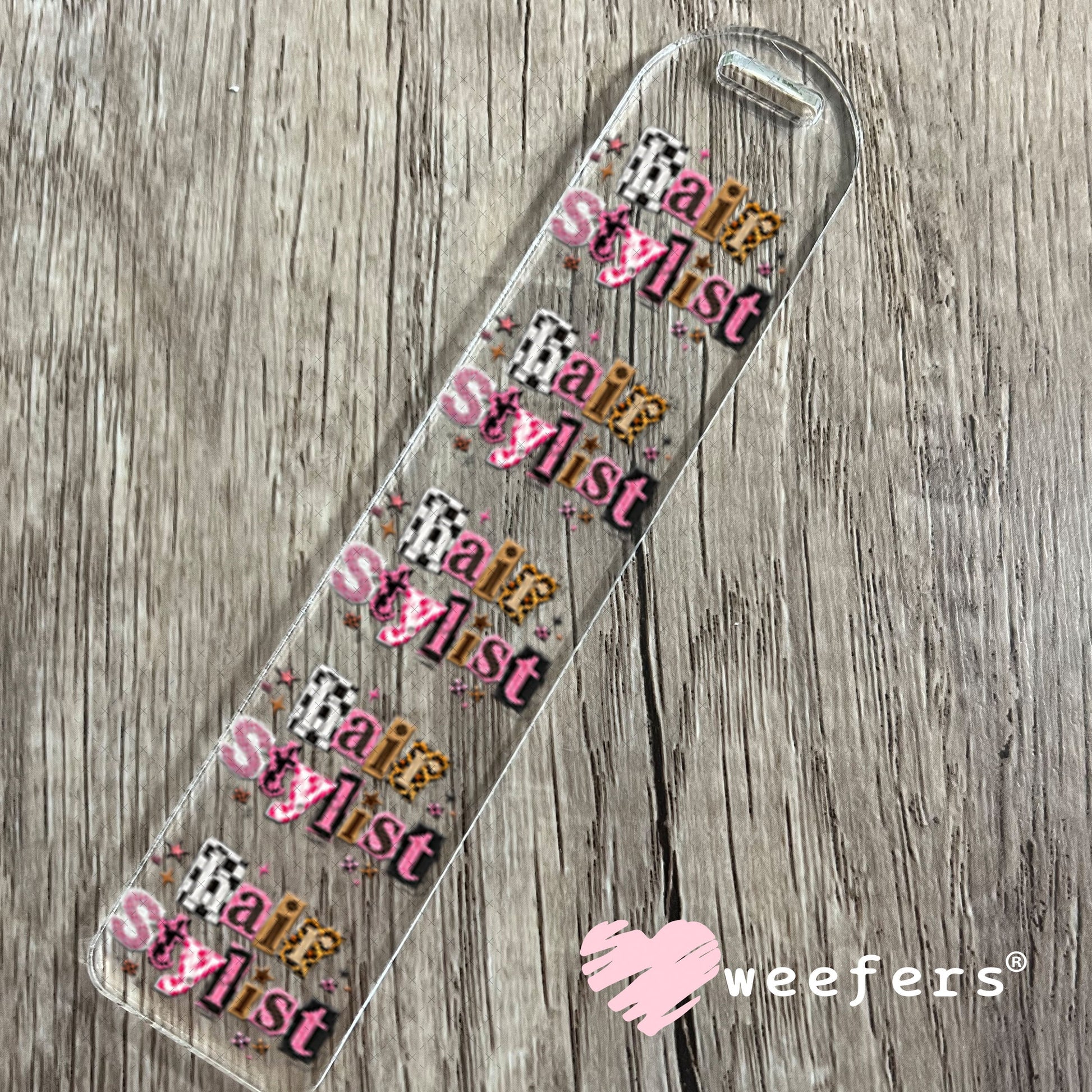 UV DTF Decal - Hair Stylist Bookmark Weefers