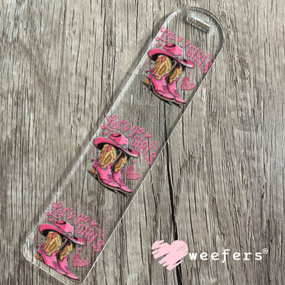 UV DTF Decal - Let's Go Girls Bookmark Weefers