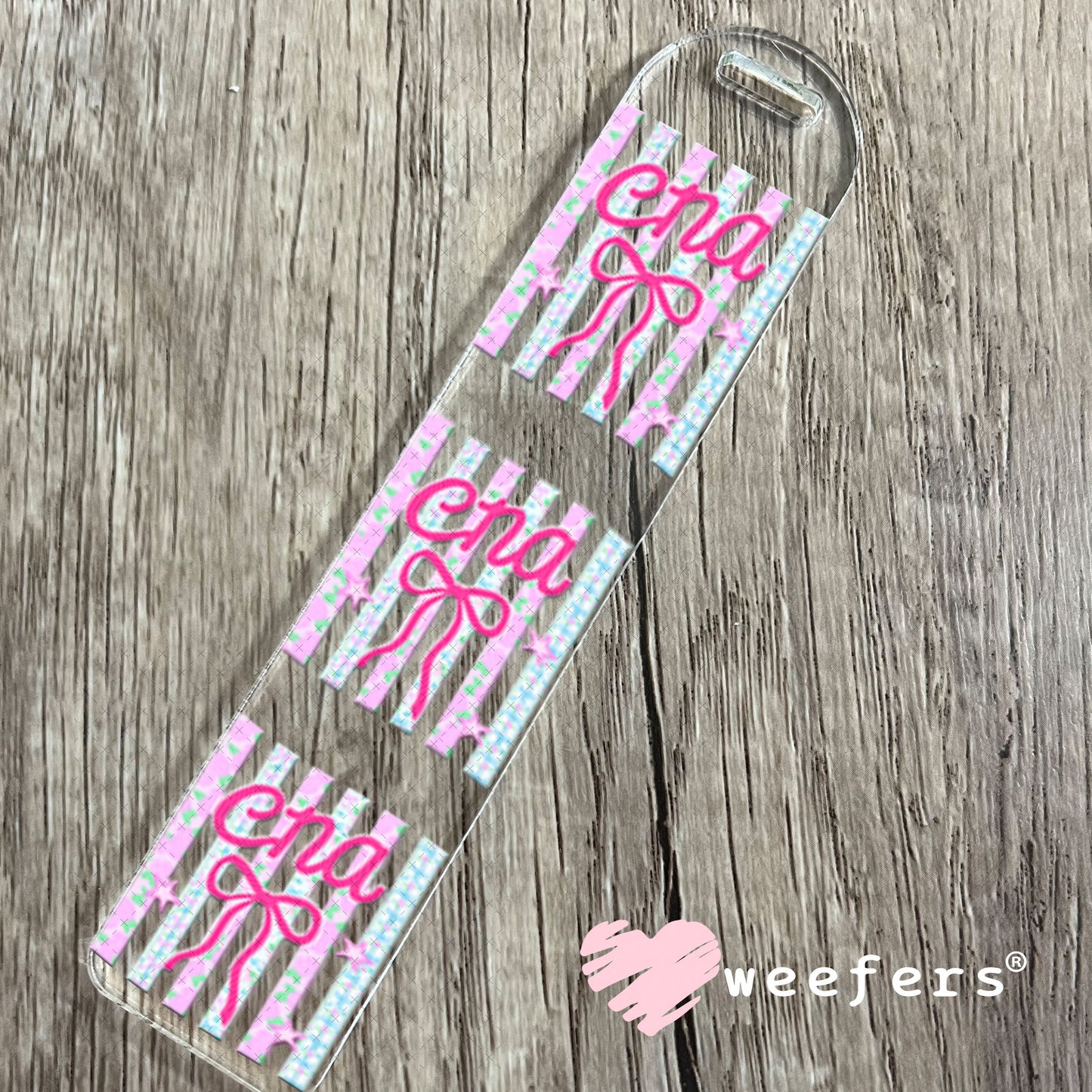 UV DTF Decal - CNA Coquette Bookmark Weefers
