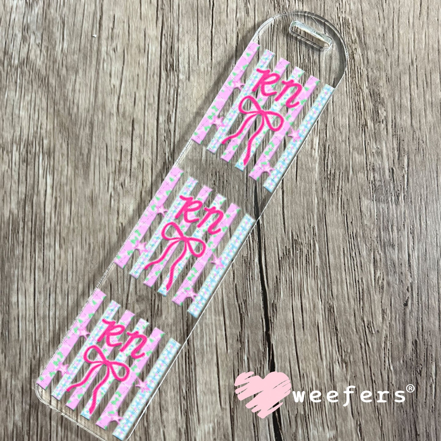 UV DTF Decal - RN Coquette Bookmark Weefers