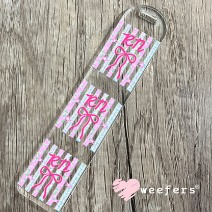 UV DTF Decal - RN Coquette Bookmark Weefers