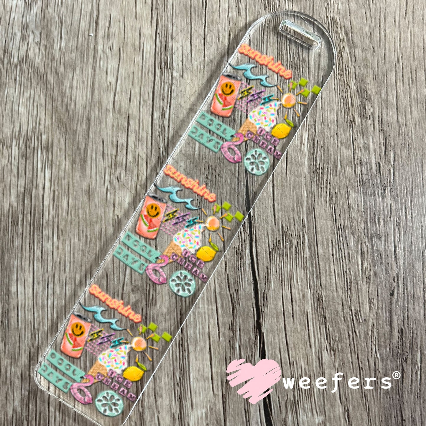 UV DTF Decal - Sunshine Ice Cream Bookmark Weefers