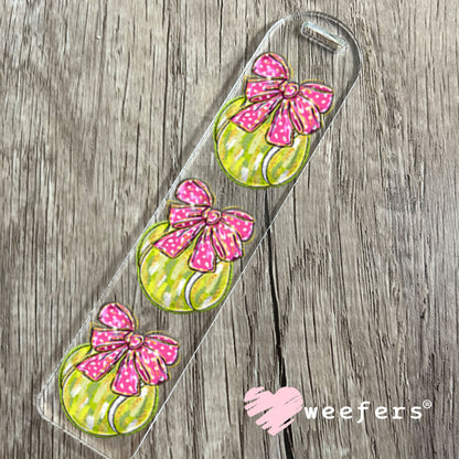 UV DTF Decal - Tennis Bow Bookmark Weefers