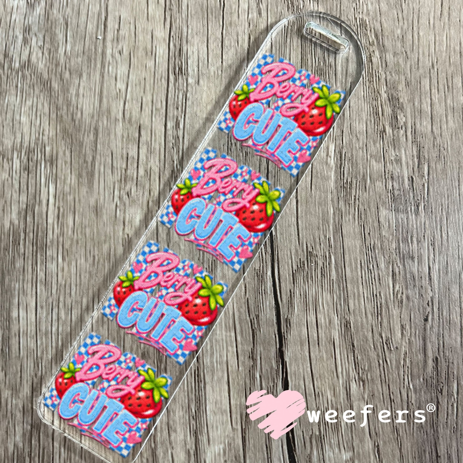 UV DTF Decal - Berry Cute Bookmark Weefers