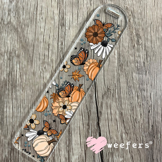 Fall Pumpkin Florals UV DTF Cup Wrap - Weefers