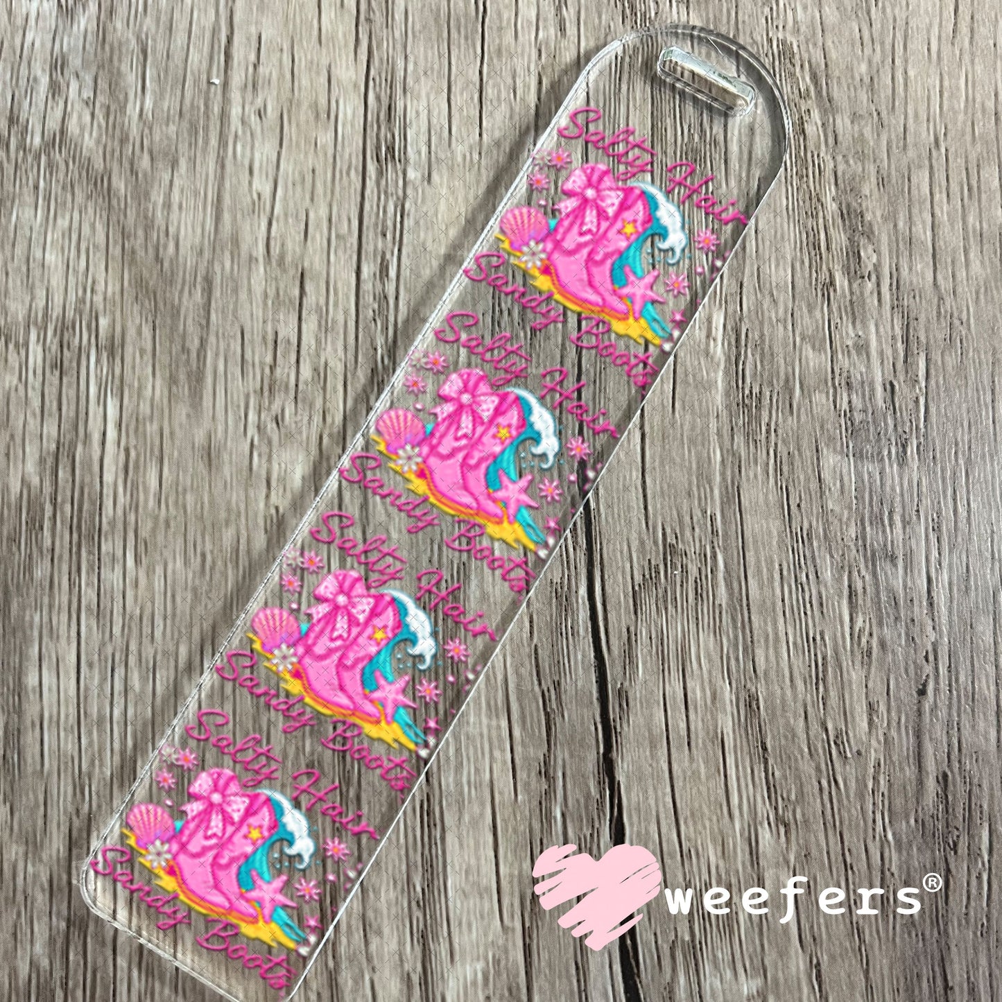 UV DTF Cup Wraps - Salty Hair Bookmark Weefers