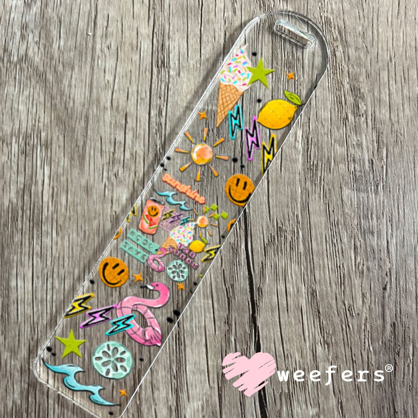UV DTF Cup Wraps - Sunshine Ice Cream Bookmark Weefers