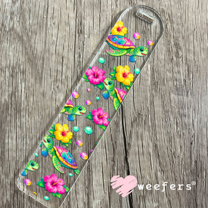 UV DTF Cup Wraps - Colorful Turtles Bookmark Weefers