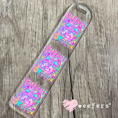 UV DTF Decal - Bulldogs Gameday Colorful Mascot Bookmark Weefers