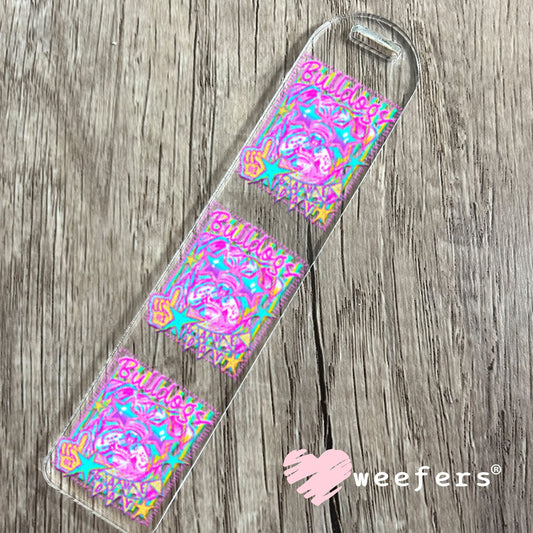 UV DTF Decal - Bulldogs Gameday Colorful Mascot Bookmark Weefers