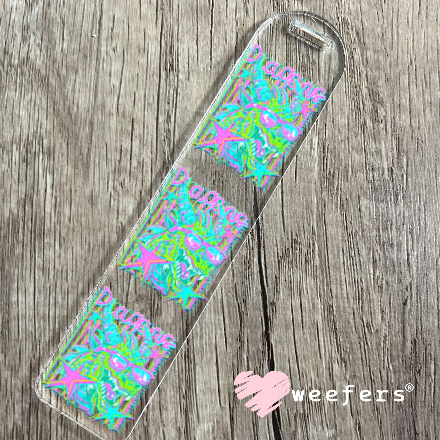 UV DTF Decal - Dragons Colorful Mascot Bookmark Weefers