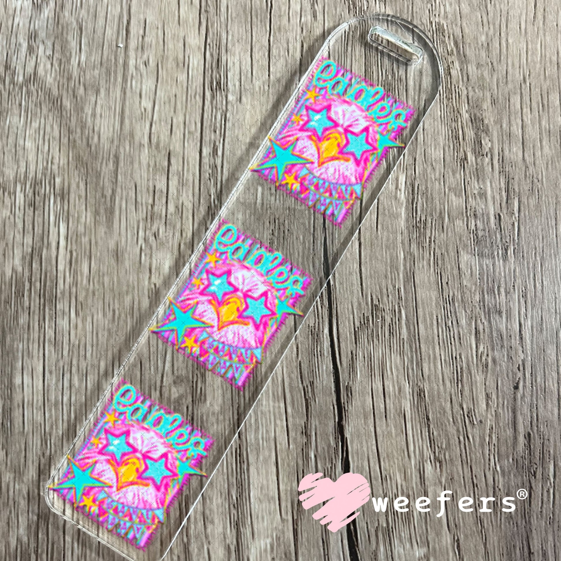 UV DTF Decal - Eagles Game Day Colorful Mascot Bookmark Weefers