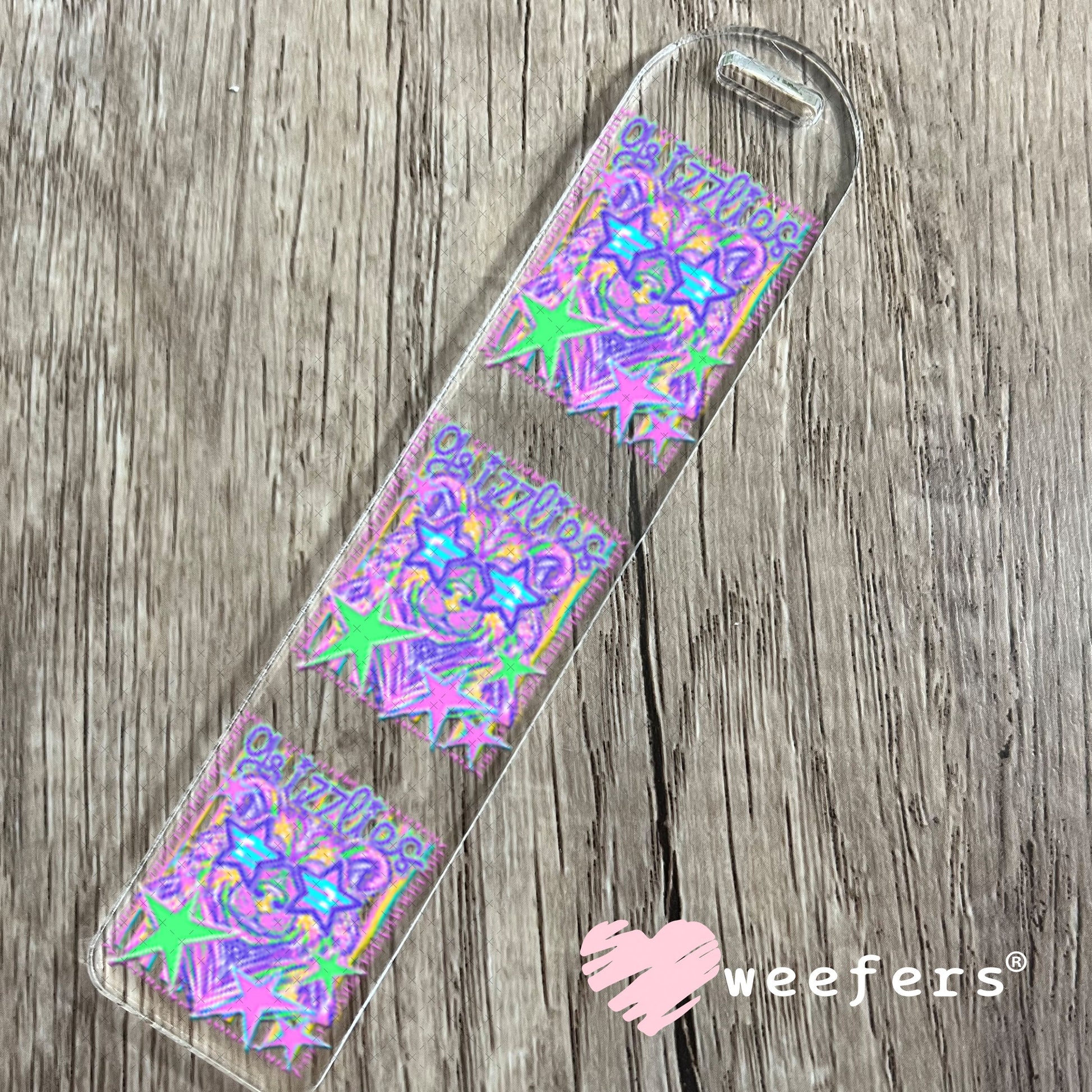 UV DTF Decal - Grizzlies Colorful Mascot Bookmark Weefers