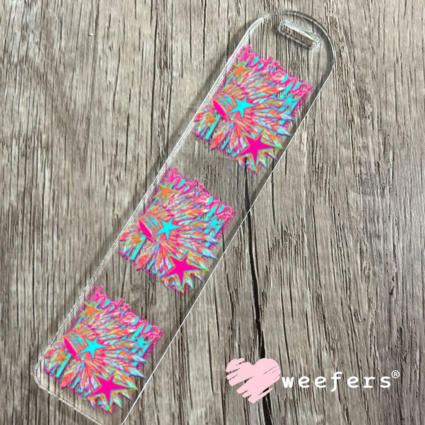 UV DTF Decal - Indians Colorful Mascot Bookmark Weefers