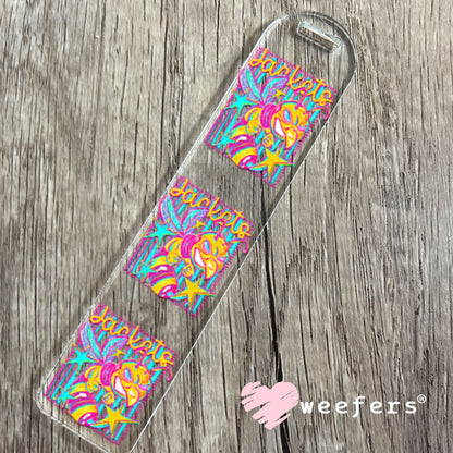 UV DTF Decal - Jackets Colorful Mascot Bookmark Weefers